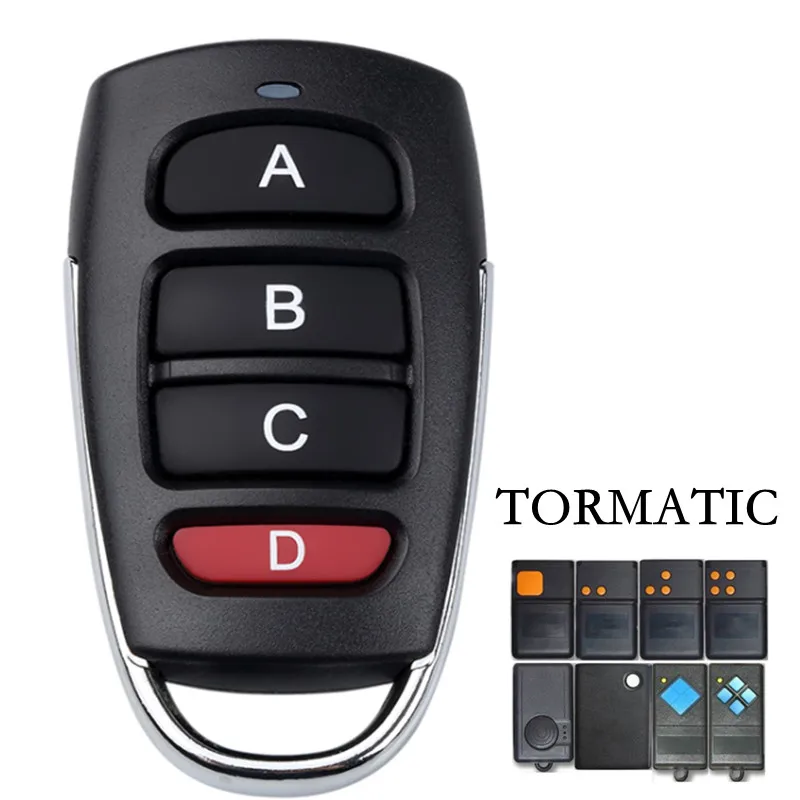 Tormatic 433mhz duplicador remoto tormatic HS43-1E HS43-2E HS43-3E HS43-4E porta da garagem transmissor remoto código fixo