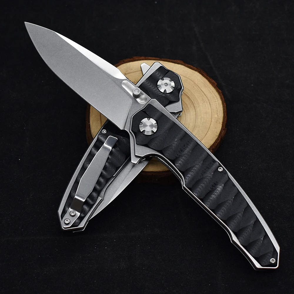 Neue M390 Stahl Klapp Messer G10 Griff Outdoor Camping Überleben Jagd Messer Obst Tragbare Hohe Härte Taktische EDC Werkzeug