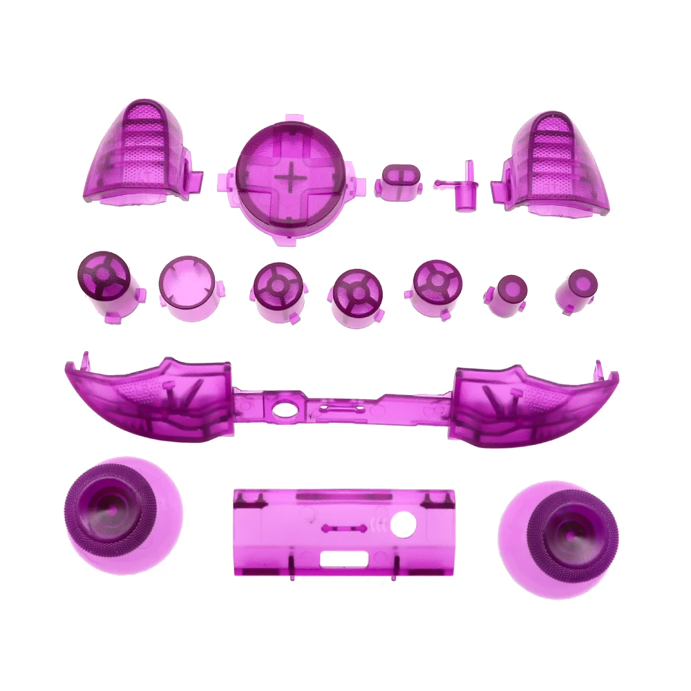 XOXNXEX 1 ชุดสําหรับ Xbox Series X S Controller ปุ่มชุด L R LB RB กันชนปุ่มทริกเกอร์ Mod Kit เกมอุปกรณ์เสริม