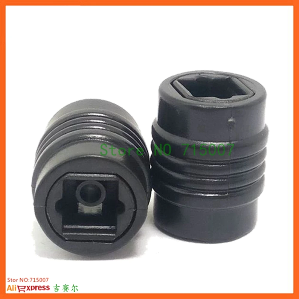 1pcs/lot Toslink Extension Coupler Adapter Digital Optical Audio Female to Female Cable Connector Socket