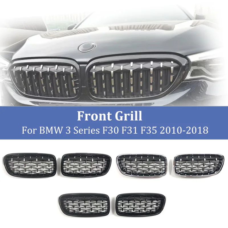 

Решетка для BMW 3 Series F30 F31 320i 325i 328i 330i 335i 2010-2018, автомобильные аксессуары