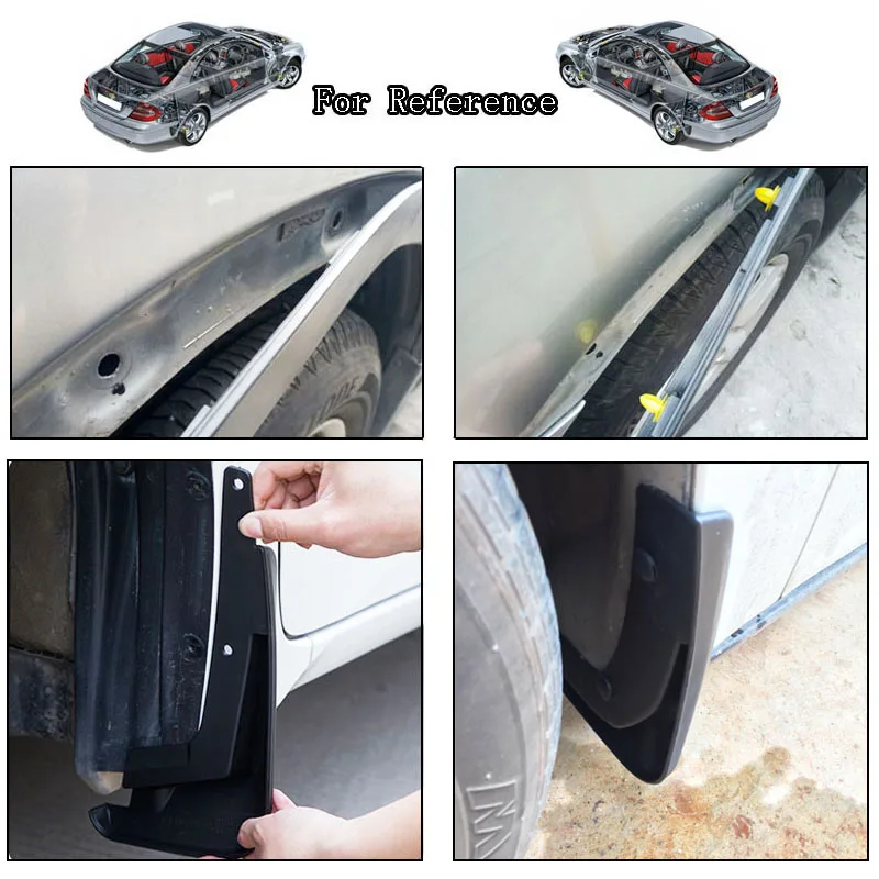 100PCS Car Clips Auto Fasteners Mixed Plastic Vehicle Bumper Clip Retainer Rivet Door Panel Fender Liner For Audi Honda Mazda image 6