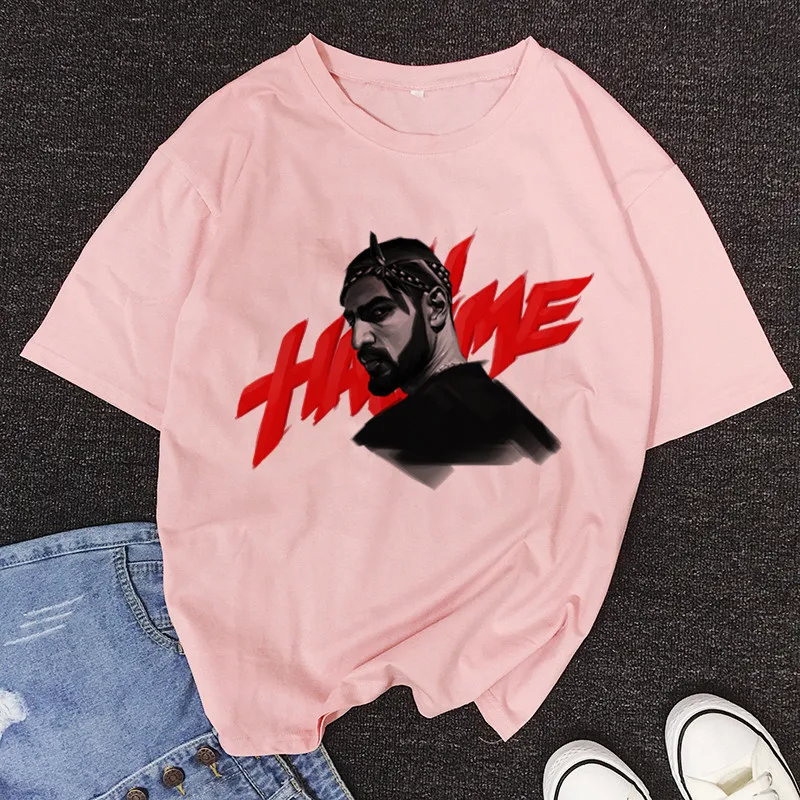 Camisetas de la banda rusa de Hip Hop para mujer, blusas informales con estampado de Hajime, MiyaGi, Andy Panda, Harajuku, ropa de verano