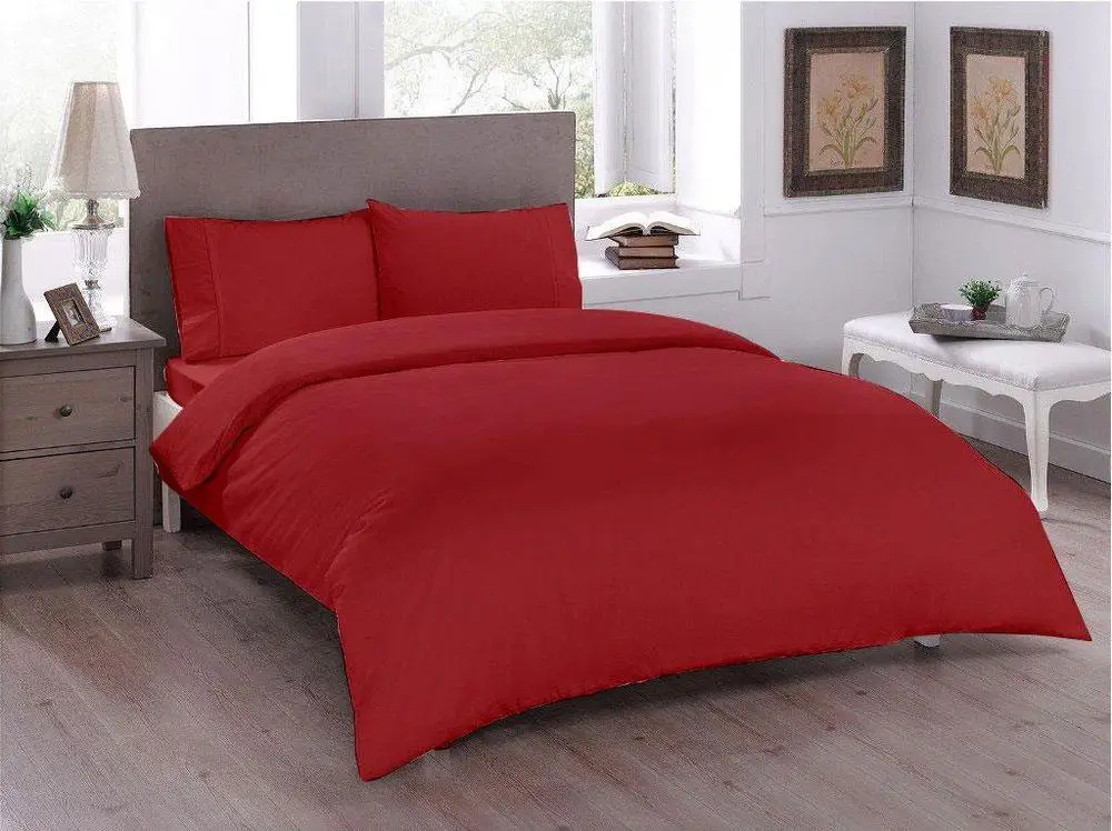 Dowry Wonderland Pure Double Personality Duvet Cover Set Red