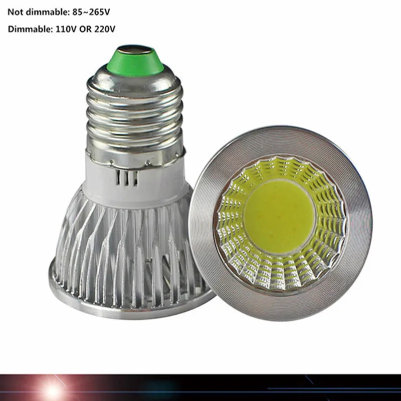 led cob bulb lamp e27 9w12w ac110v 15w levou holofotes 220v para casa teto decorar iluminar quente esfria whit 10x 01