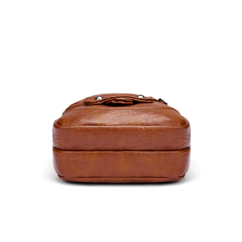 Multifunktion ale weiche pu Leder kleine Umhängetasche für Frauen Vintage Umhängetasche Geldbörse Handy Baga Handtasche Geldbörse – Detail 23