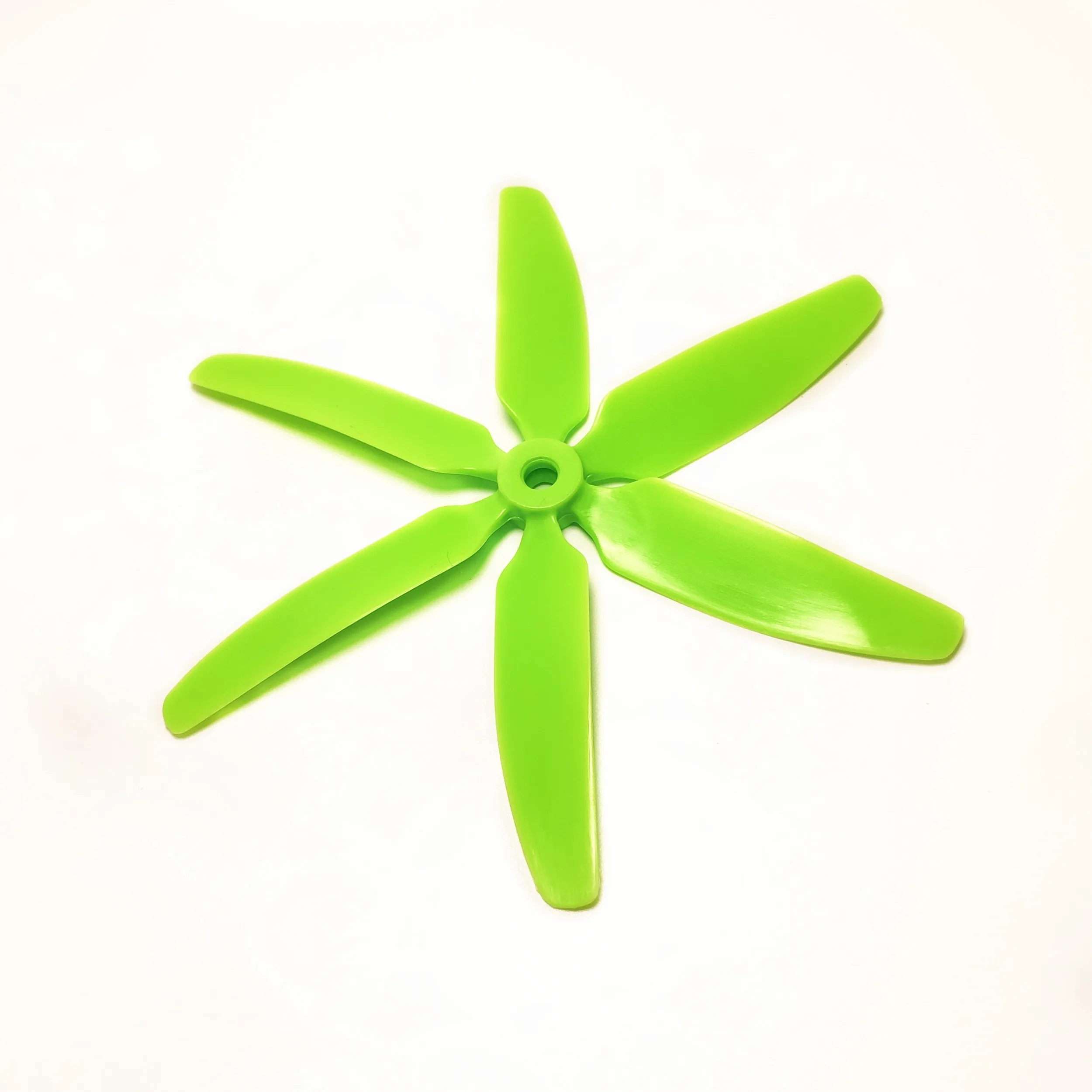 2 pares de hélices de 6 palas 5040 CW/CCW PC verde para RC 5 pulgadas FPV Drone 250 280 Racing Quadcopter, piezas de reparación