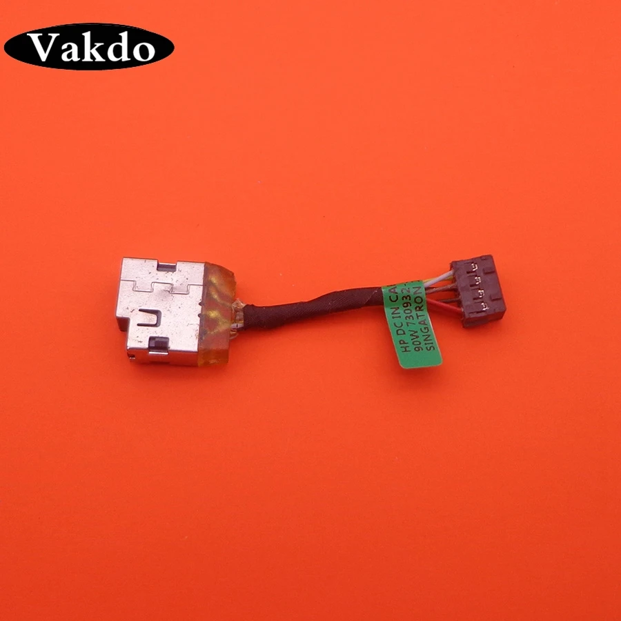 2-20pcs Laptop notebook AC DC Jack with cable For HP Pavilion 15-N 15-N000 15-N100 15-N200 15-n010us Power connector 730932-SD1