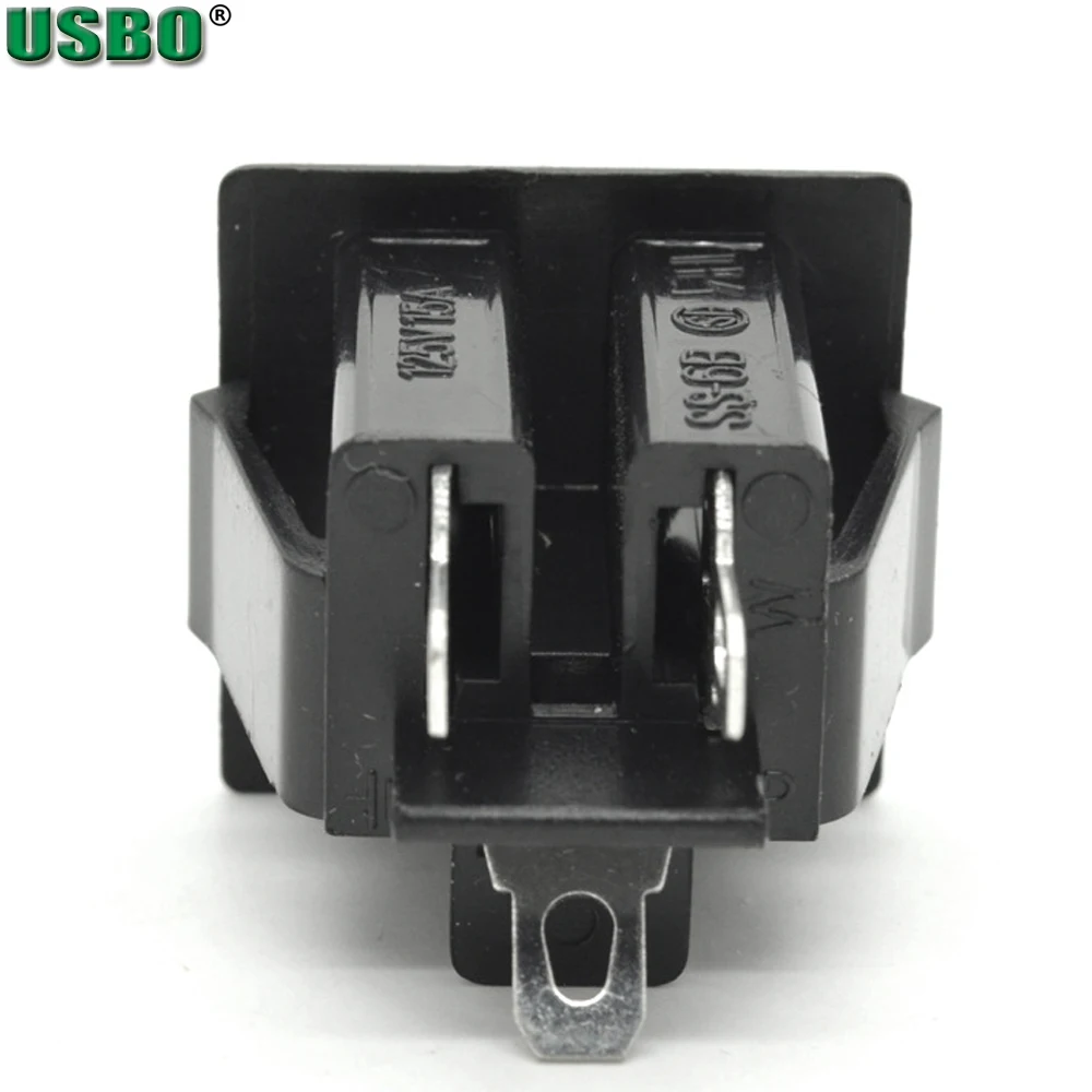 1 Stück Weiß-Schwarze Amerikanische Industrie-Steckdose 5-15R AC 3-Polige US-Steckdose 125V 15A AC-Stromanschluss SS-6B – Detail 3