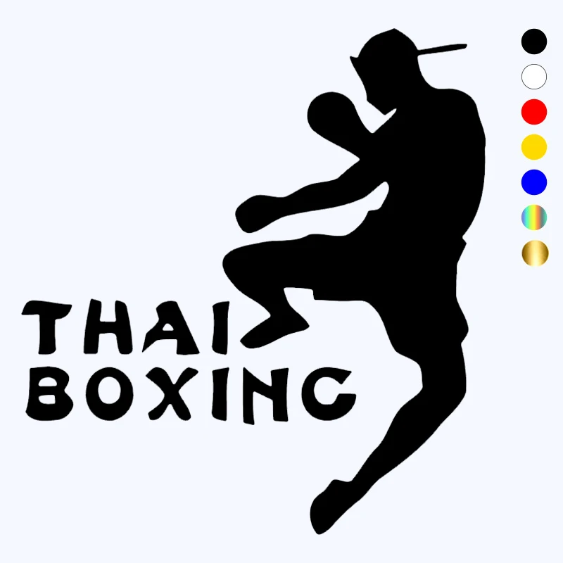 

CK3363#Thai boxing vinyl car sticker waterproof cool waterproof removable decal self-adhesive car auto stickers