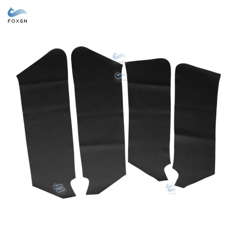For VW Tiguan 2017 2018 2019 4pcs Microfiber Leather Interior Door Panels Guards / Door Armrest Panel Cover Protective Trim