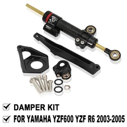 For YAMAHA YZF600 YZF R6 2003 2004 2005 Motorcycles Steering Stabilize Damper Bracket Mount Kit