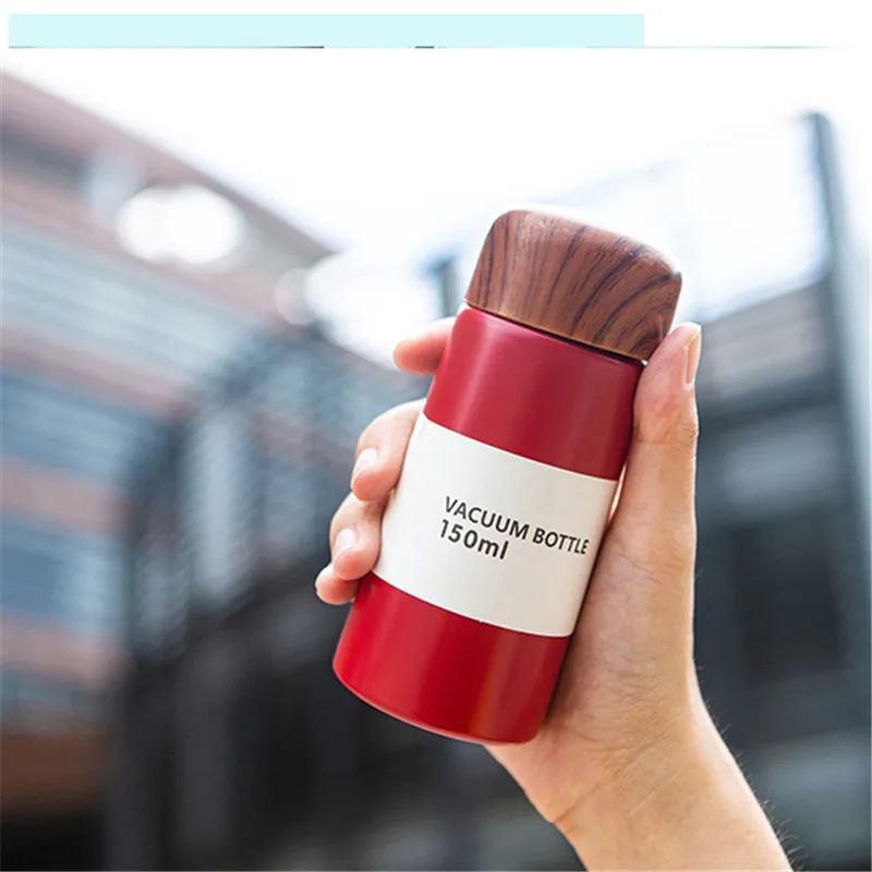 Mini Cute Coffee Vacuum Flasks Thermos 150ml 250ml Small Capacity Portable Stainless Steel Travel Water Bottle Thermoses