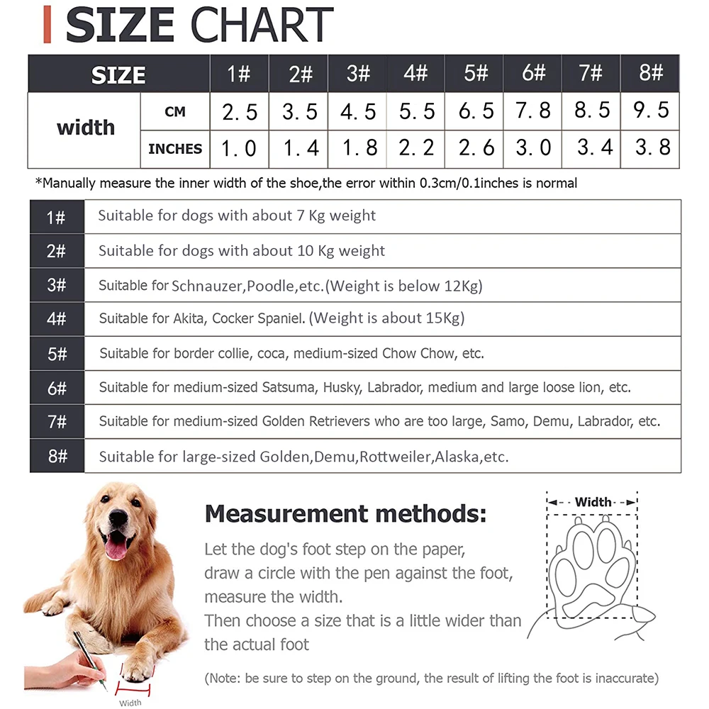 Pet Dog Shoes For Sports Mountain Wearable For Pets PVC Soles Waterproof Reflective Dog Boots Perfect for Small Medium Large Dog