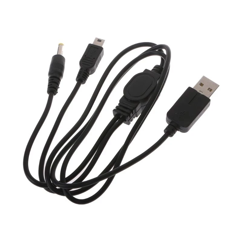 30 pces usb cabo de carregamento de dados carregador 2 em 1 para psp 1000 2000 3000 cabo