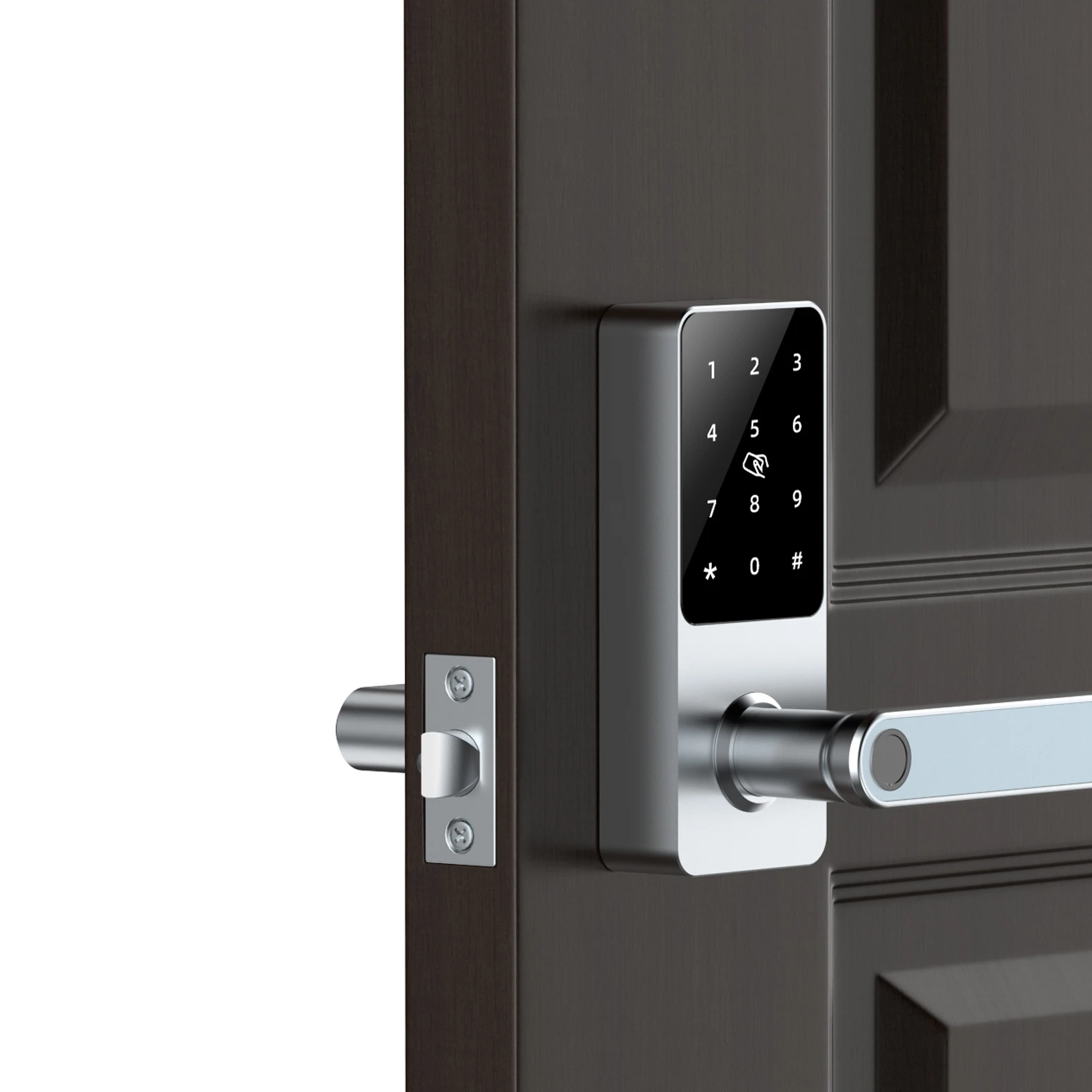 Amerikanischen Standard Hohe qualität 50mm 60mm 70mm einzigen latch smart lock einsteckschloss für holz tür – Detail 5