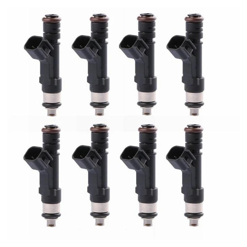 8PCS Fuel Injectors For Ford F-150 Ford F-250 Super Duty E-250 Expedition 5.4L High Impedance Nozzle Fuel Injector