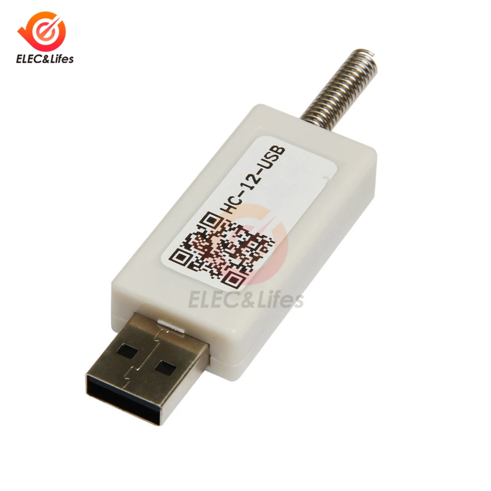 HC-12-USB 433Mhz Serial Wireless Module HC-12 USB 2.0 Line Computer Terminal Ultra Long Distance 1000 Meters SI4463