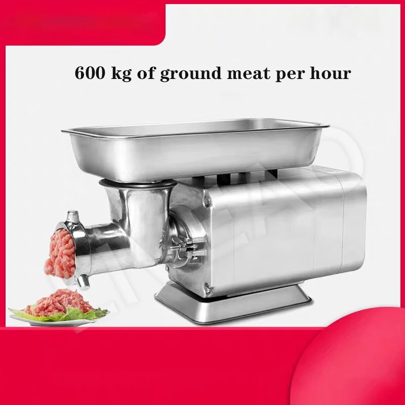 Chopper De Carne Elétrica Moedor De Vegetais Mincer Processador De Alimentos Cortador De Aço Inoxidável