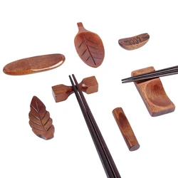 Wooden Chopsticks Holder Vintage Chopstick Rest Chopsticks Stand Holder Chopstick Rest For Dining Table Accessories
