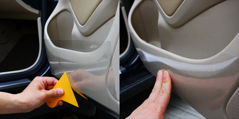 10/15/20cmX4M Auto Schutz Film Aufkleber Stoßstange Haube Farbe Schutz Film Vinyl Klar Transparent abziehbilder Zubehör – Detail 9