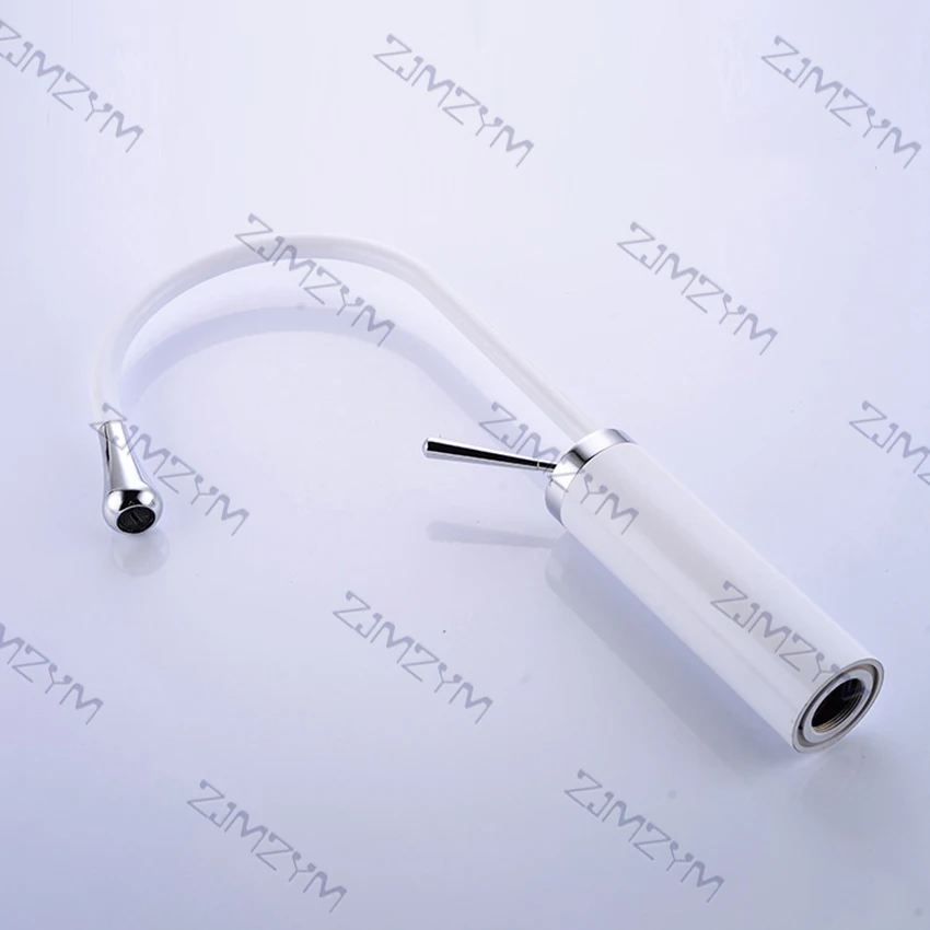 7071-Aห้องน้ำขาตั้งก๊อกน้ำอ่างอาบน้ำก๊อกน้ำร้อนเย็นน้ำฝักบัว360องศาหมุนอัตโนมัติน้ำ