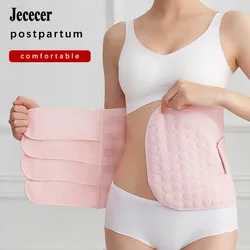 Women Modeling Belt Postpartum Bandage Postnatal Support Girdle Waist Trainer Shapewear Belly Band Body Shaper Corset Slimming