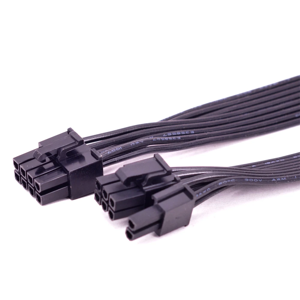 PCI express 8pin to Dual 6+2Pin Power supply Cable GPU PCIe 8 Pin 1 to 2 Spliter For Segotep KL-650W KL-750W KL-850W KL-1050W