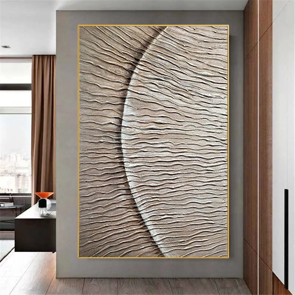 Abstract Oil Painting On Modern Spiral texture Canvas Painting Hand-painted Wall Art Pictures Nordic home decor Free shipping