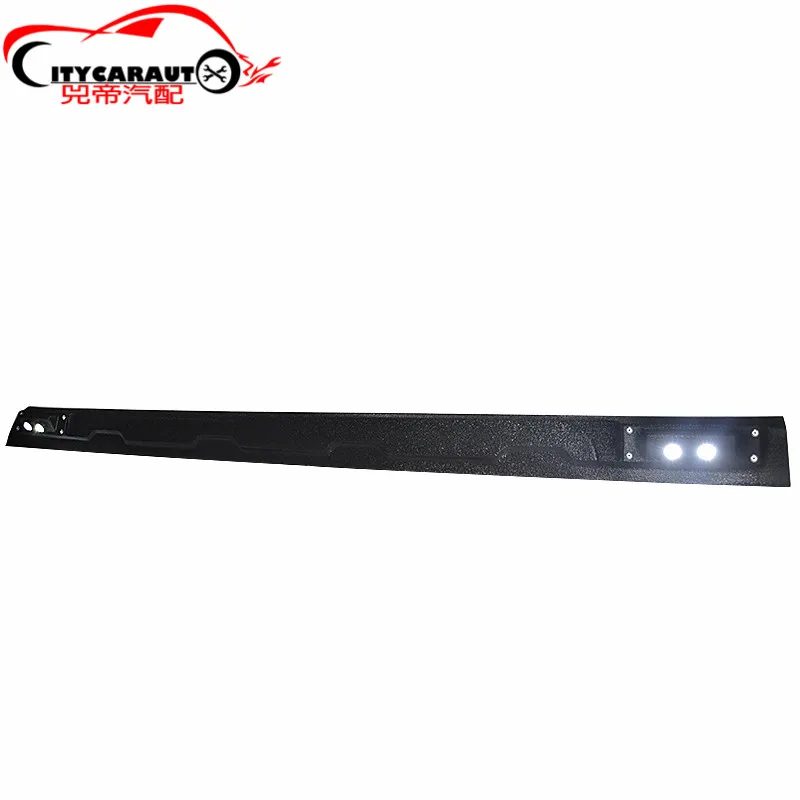 Led Rear Spoiler Tailgate Cover Fit For Ranger T6 T7 T8 Xl Xlt Wildtrack Tail WIng Trunk Plate Cover car accessroies 2012-2021