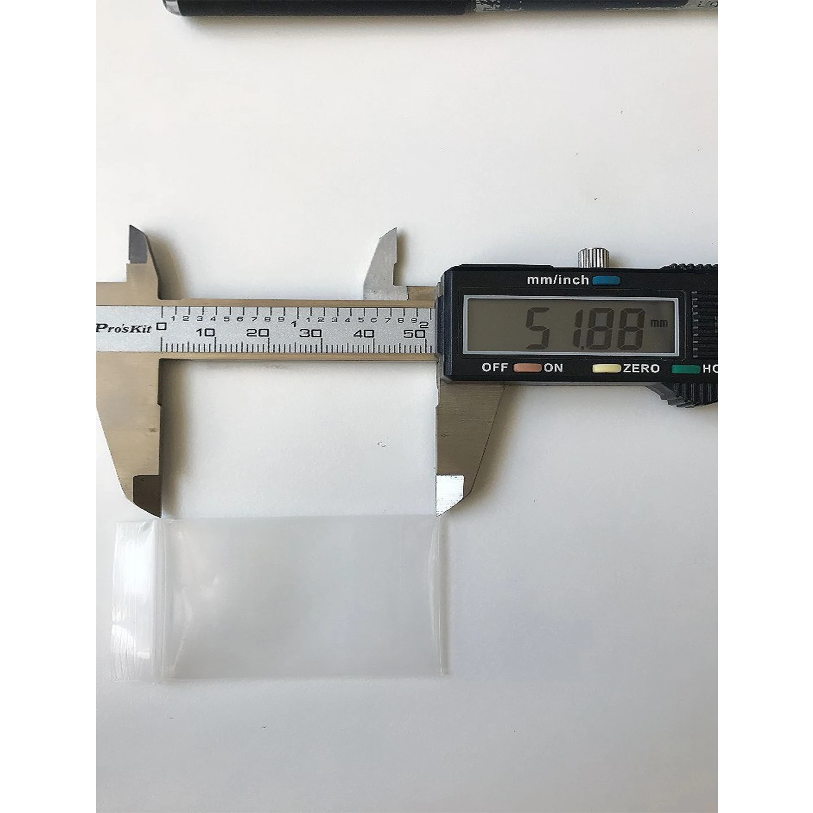 ジッパー付きの小さな透明なはんだ付けチップ,ジッパー付きのバッグ,4cm x 6 cm,パッケージあたり100個