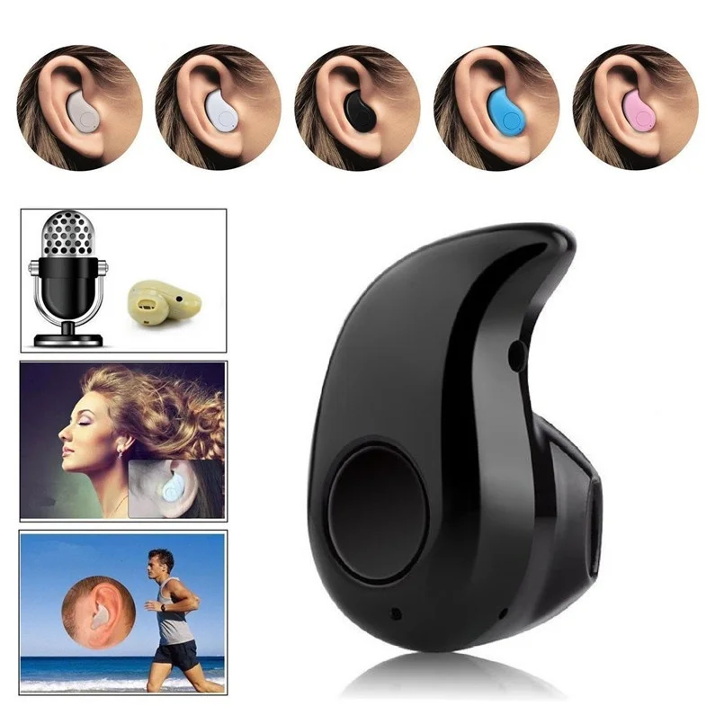 1pcs Bluetooth 4.0 Wireless Headphones USB Charging Earphones Mini In-Ear Pods For IOS Android Headset Earbuds Sports