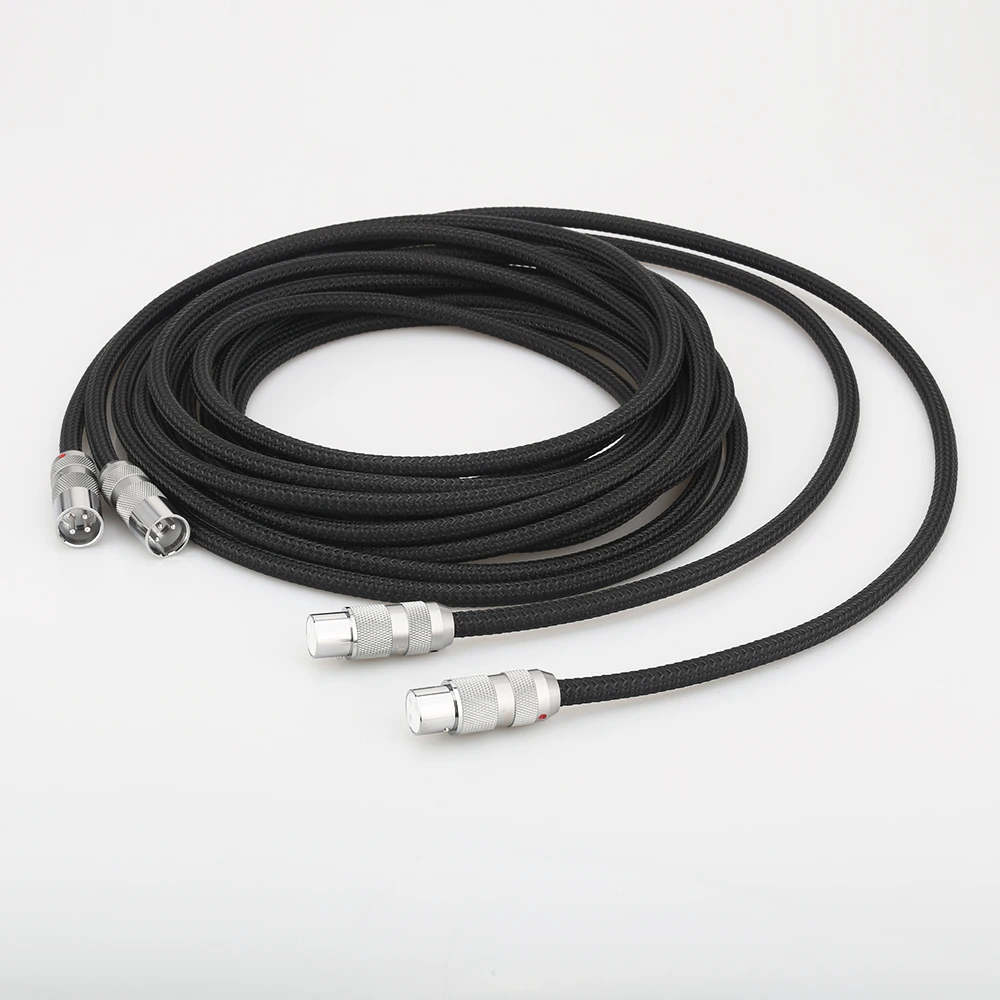 Viborg OFC Multiple pure copper XLR balanced Interconnect cable HIFI XLR Male to Female Extension XLR Cable NO BOX