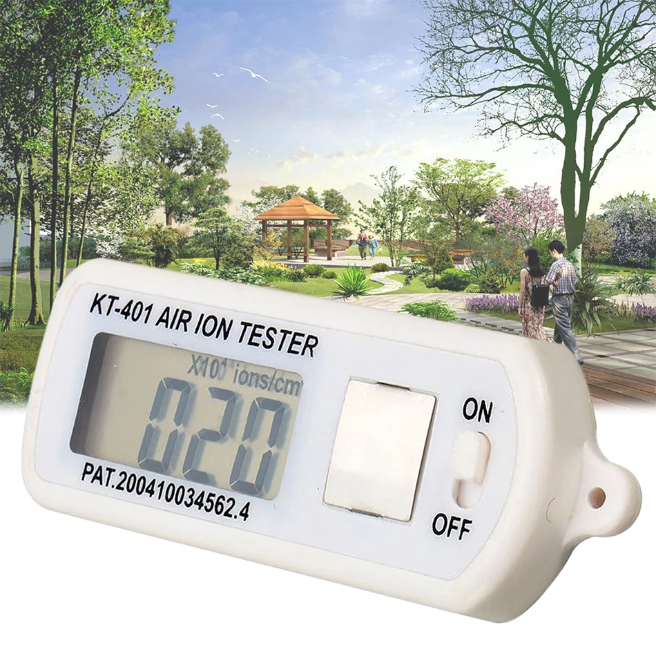 KT-401 AIR Aeroanion Tester Ion Meter Aeroanion Detector Negative Oxygen Ions Anion Concentration Detecto Auto Air Purifier