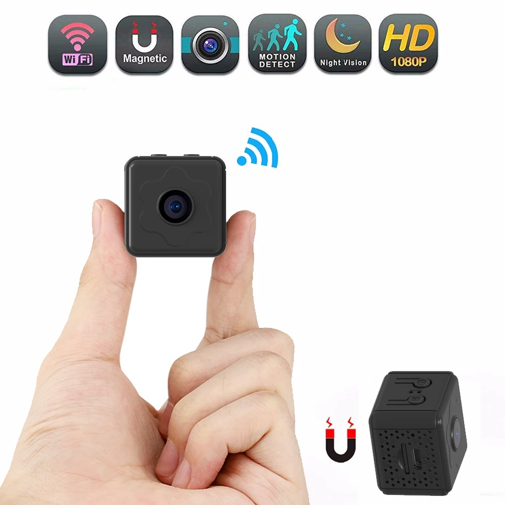 Mini Wireless WiFi Cameras Home Security Cameras Remote View Camera Nanny Cam Small Recorder With night vision