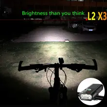 Bike Front Light 5200mAh USB Rechargeable #2