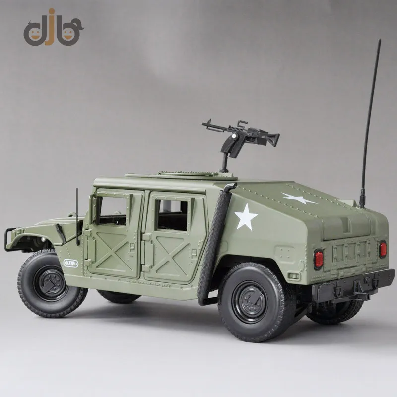 1:18 Diecast Military Collection Model Toy H1 SUV Tactical HUMVEE Battlefield Vehicle