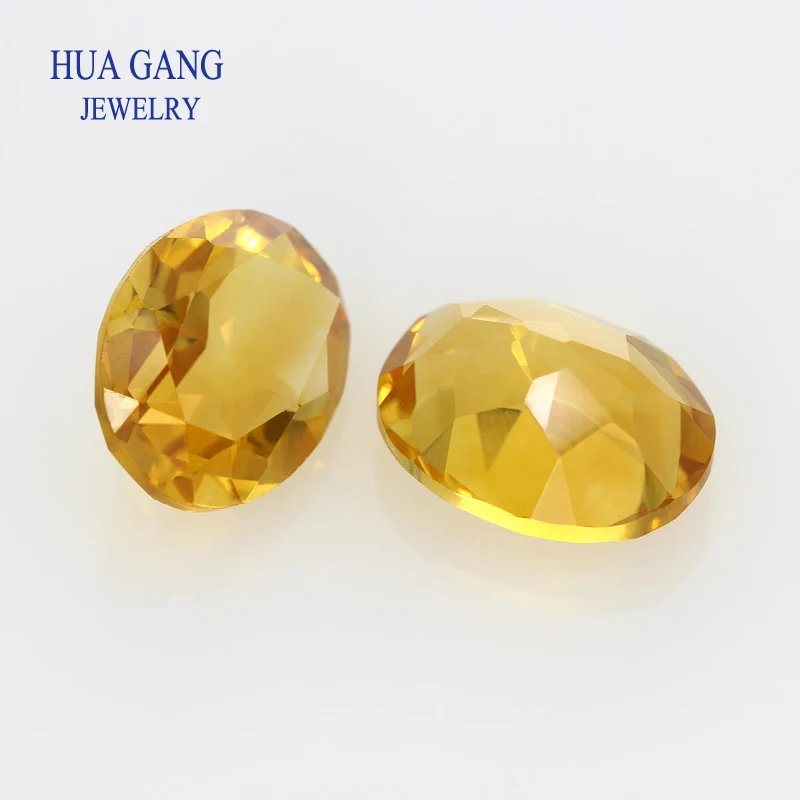 Natürliche Citrine Natürliche Lose Edelstein Oval Form Facettiert Cut Größe 3*4 ~ 10*14mm Für DIY schmuck