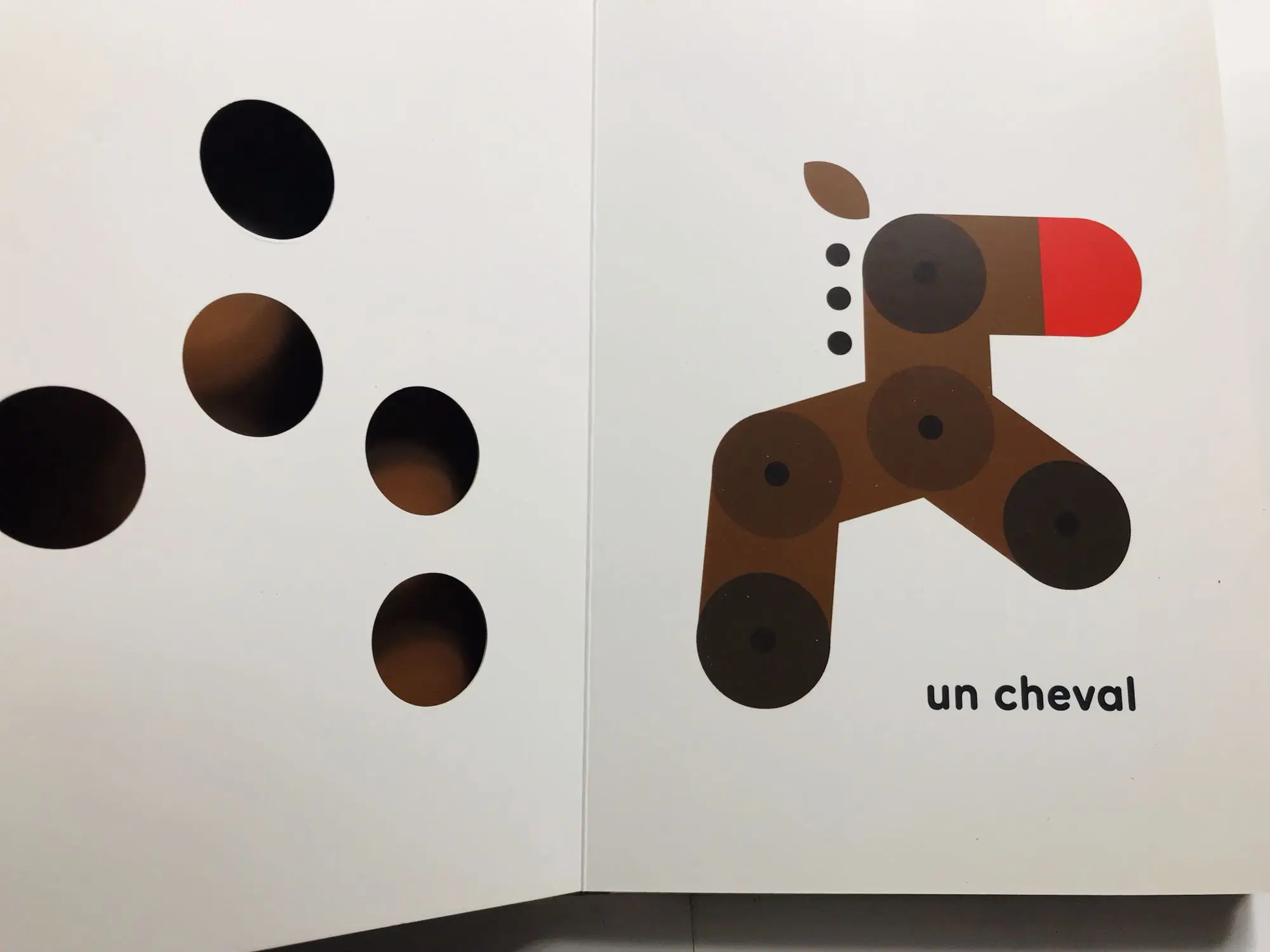 Livre de français pour parents et enfants, apprentissage des nombres, éducation précoce, joli et mignon, livre en carton, à partir de 5 ans