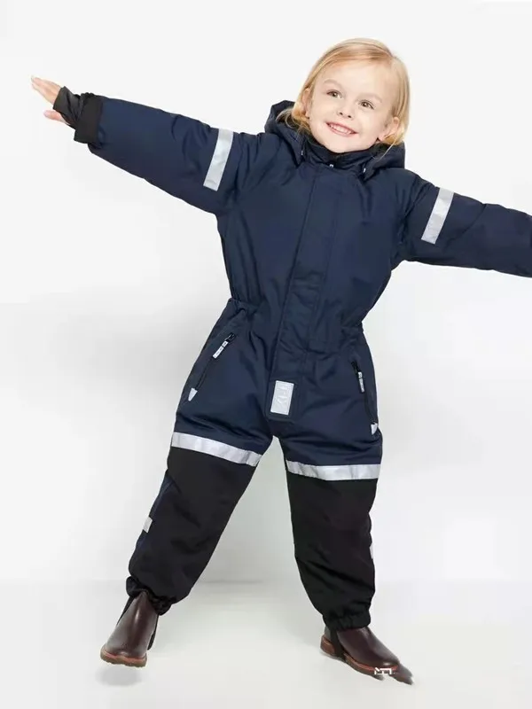 Children\'s ski suits girls one-piece baby boys winter snow town tourism equipment ski equipment suit one-piece suit