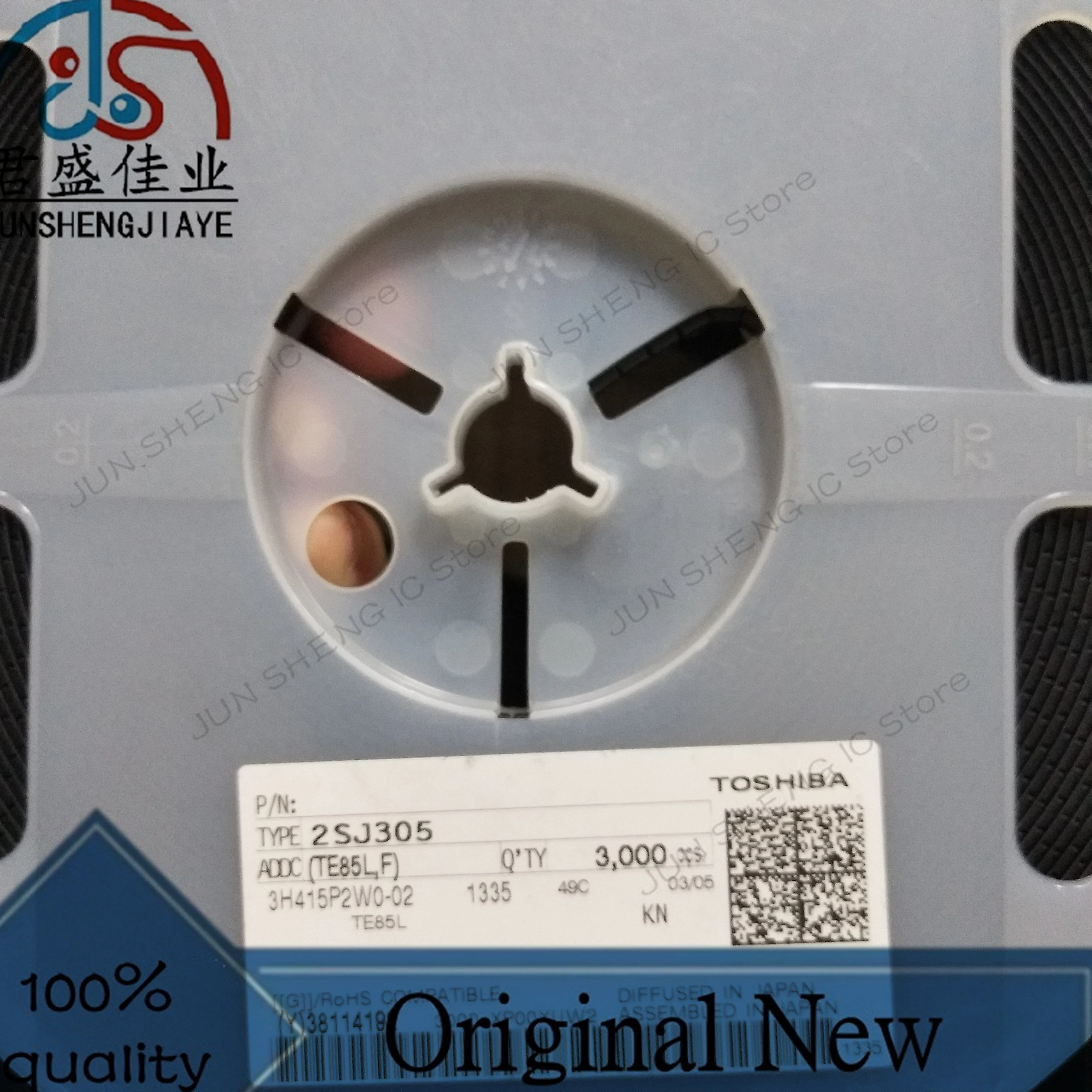 JUN SHENG IC Store/100 pieces/lot 100% new original Reservoir IC Plug 2SJ305 (TE85L, F) MAX6334UR17D3 + T Si3465DV-T1-GE3 N