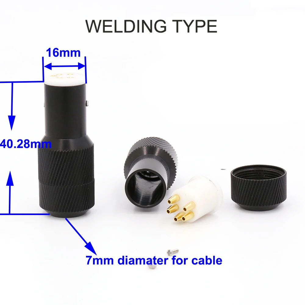 Connettore XLR Phono DIN XSSH Audio ottone placcato oro 5 pin poli Record femmina grammofono Phono terminale Tonearm XLR Plug Jack