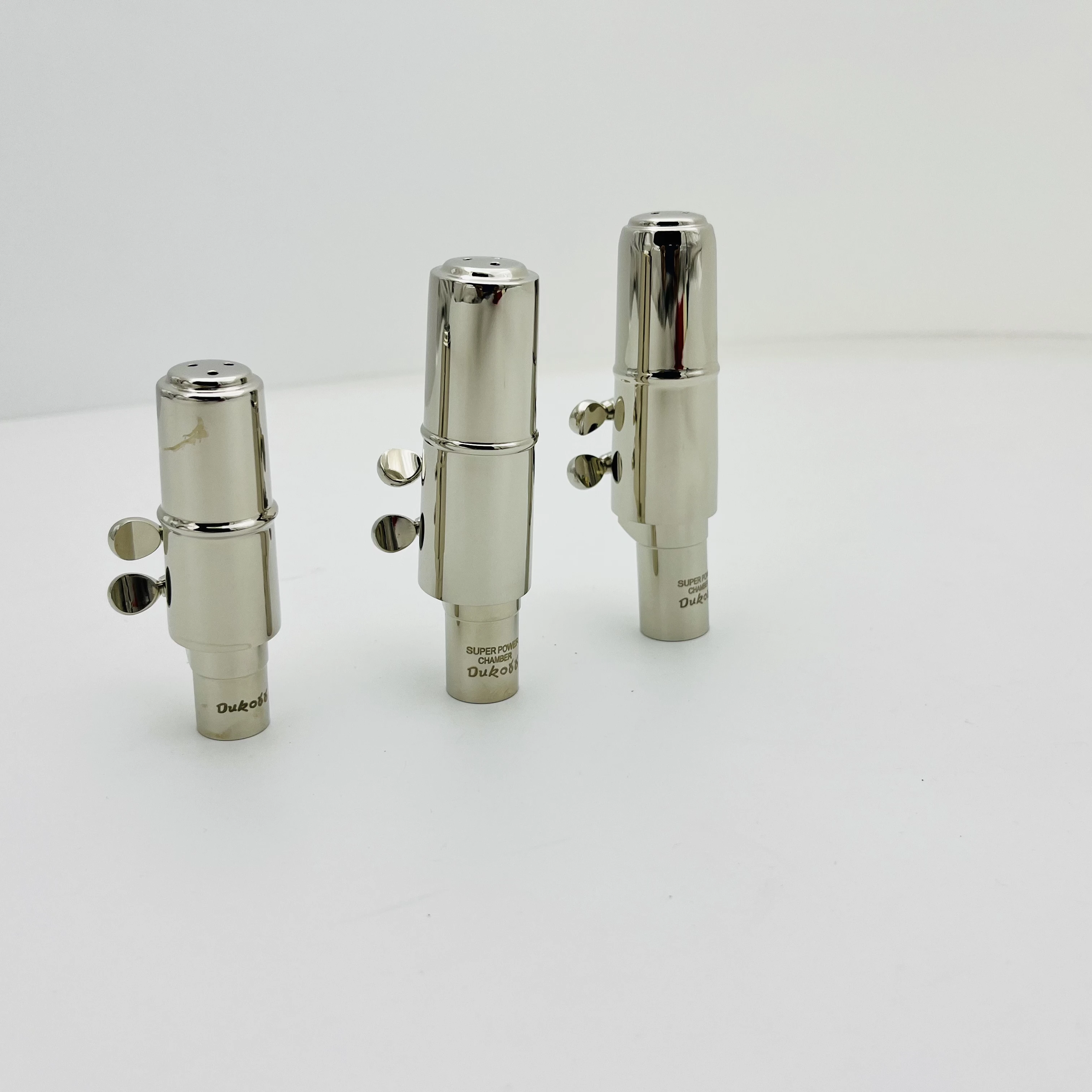 Best Quality DUKOFF Alto Soprano Tenor Sax Mouthpiece 5 6 7 8 9 Nickel Plated Sax Accessories