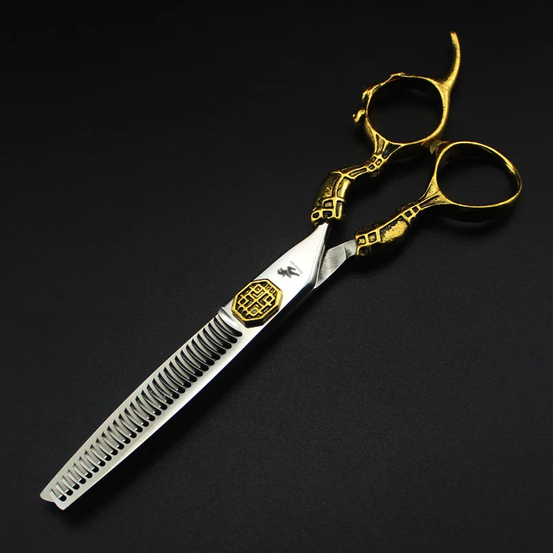 6INCH New Style Professional Hairdressing Scissors Hair Cutting and Thinning Scissors Barber