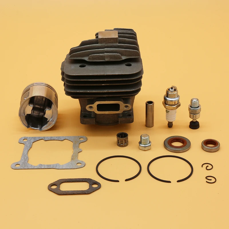 Kit de joint d'étanchéité adapté à Stihl MS261 MS 44.7 MS261C, pièces de rechange pour tronçonneuse de jardin, cylindre, segment de Piston, bougie d'allumage, roulement d'huile, 261mm