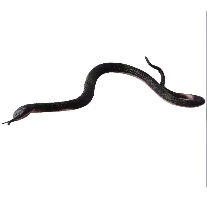 1pcs Creative Simulation Snake Fake Snake Small Snake Soft Rubber Snake Plastic Scary Toy Novelty Funny Toys