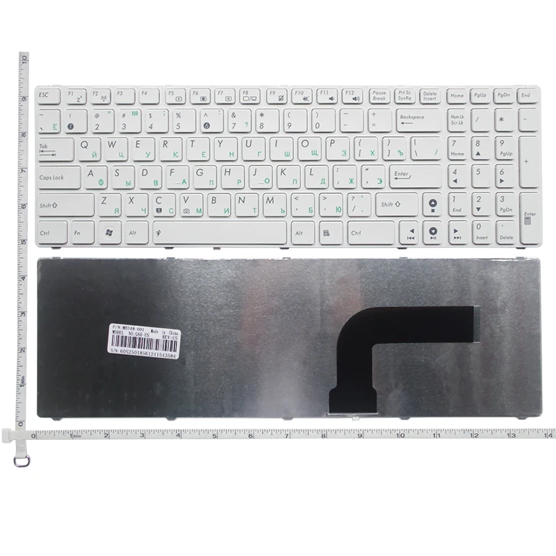 RU New Keyboard for ASUS K52J N50 N50V G51Jx G51V G51VX G51J K52DE K52JB K52JC K52JE K72F K52N A72 A72D A72F A72J N51 Russia