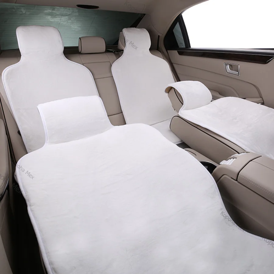 car accessories four seasons faux fur car seat cover for bmw f10 seat covers for lada vesta auto seat covers for tesla model 3