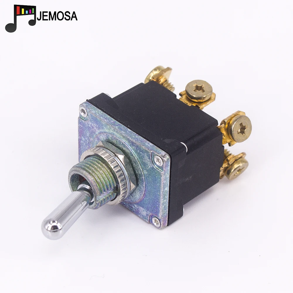 1 قطعة Toowei 6 دبابيس للماء تبديل التبديل على على 15A 250V/ 20A 125V SPST/الجمعية حفرة 12 مللي متر المسمار الاتصال AC الطاقة التبديل