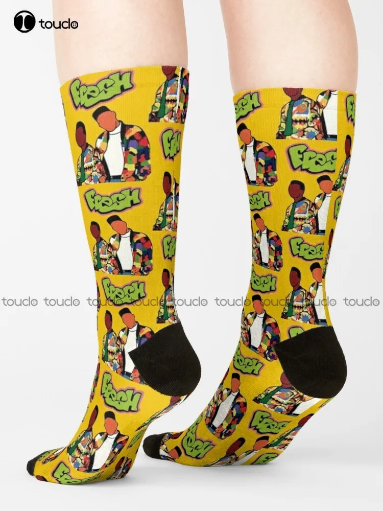 Prince Of Bel Air Socks Men'S Slipper Socks Unisex Adult Teen Youth Socks Personalized Custom 360° Digital Print